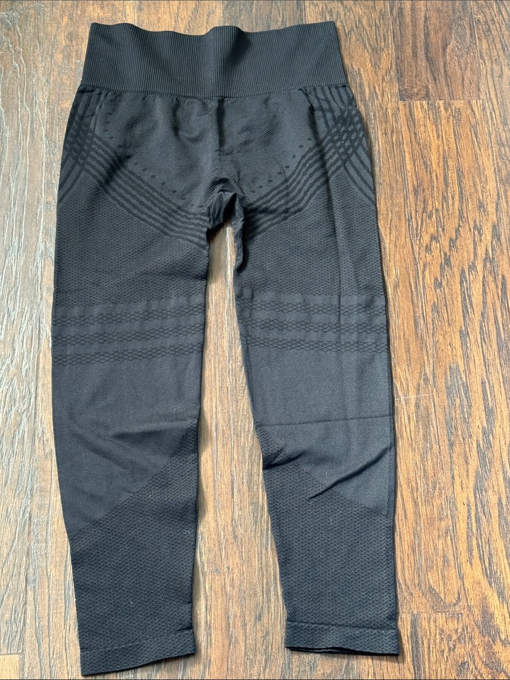 Women's Black High-Waist Seamless Leggings